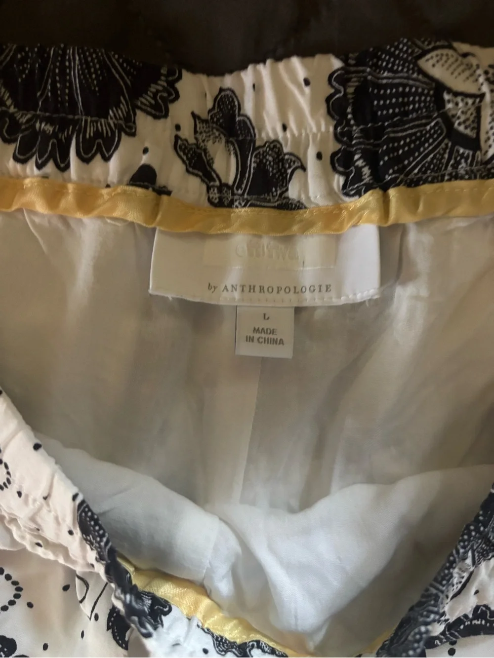 ett:twa by Anthropologie Glencairn Cropped Wide-Leg Pants. Women’s L